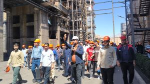 بازدید دانشجویان استان کرمانشاه از گروه صنعتی شکری