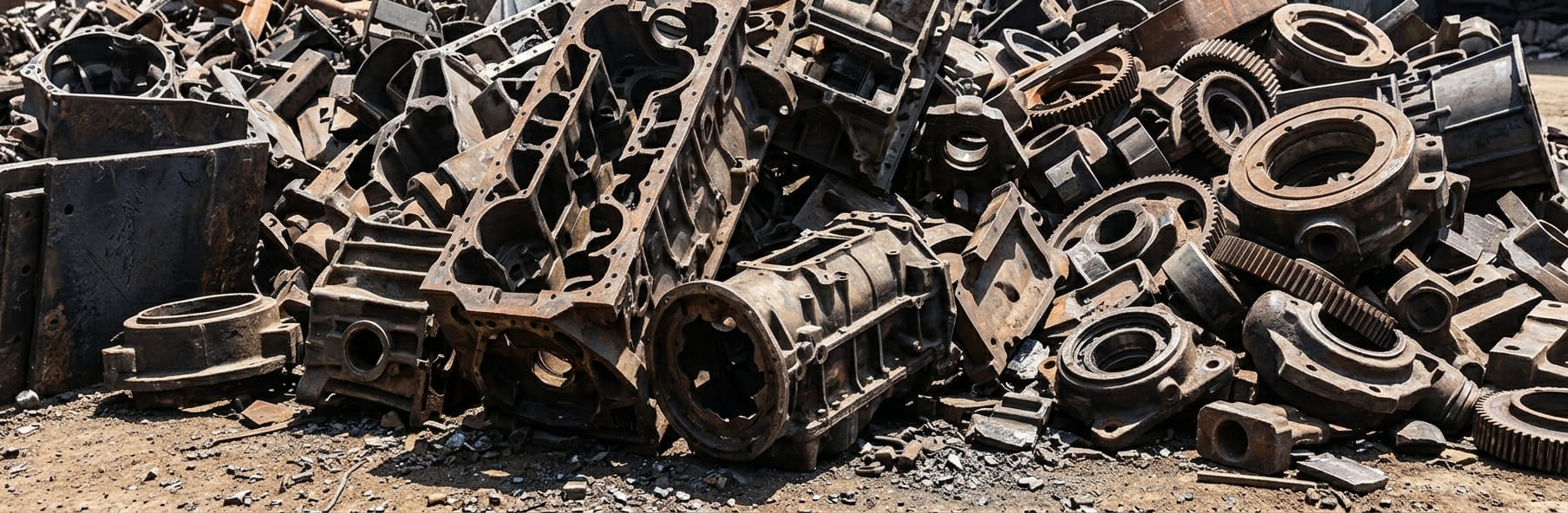 ضایعات چدن و آلیاژی.
